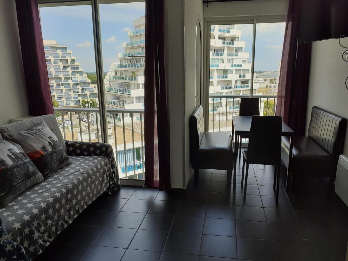 Grand Studio Avec Vue Mer A La Grande Motte - Clim Wifi ภายนอก รูปภาพ